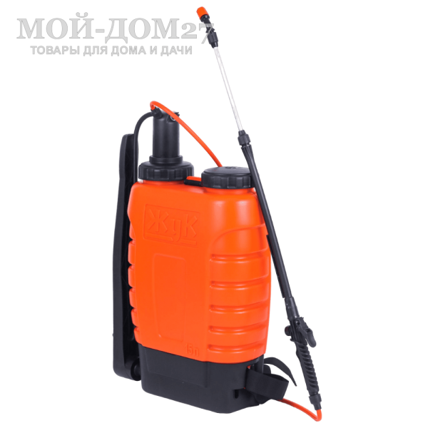 Опрыскиватель ранцевый 15 л. ЖУК классик (ОГ-112) | Мой-Дом27 Опрыскиватель ранцевый 15 л. ЖУК классик (ОГ-112) | Мой-Дом27 | Бак, объемом 15 л, позволяет обрабатывать большие по площади участки, а универсальная конструкция предусматривает возможность переоборудования опрыскивателя для работы как правой, так и левой рукой.<br>
 Удобные плечевые ремни снимают напряжение в спине во время работы.<br>
 Расход рабочей жидкости 0,6-0,8 л/мин<br>
Регулировка распыла: от струи до тумана